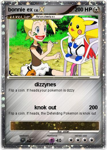 Pokemon bonnie ex