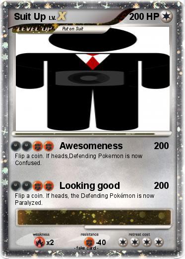 Pokemon Suit Up
