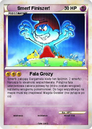 Pokemon Smerf Finiszer!
