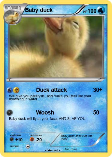 Pokemon Baby duck