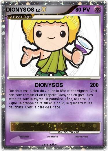 Pokemon DIONYSOS