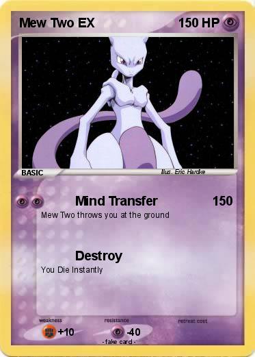Pokemon Mew Two EX
