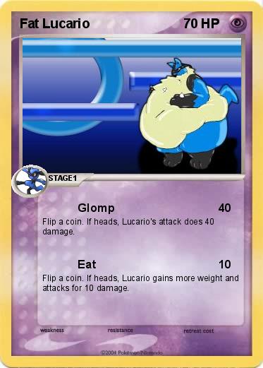 Pokemon Fat Lucario