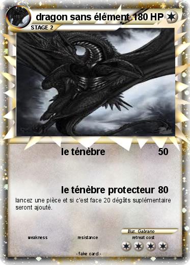 Pokemon dragon sans élément