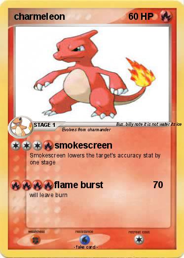 Pokemon charmeleon