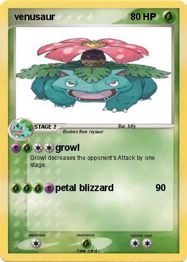 Pokemon venusaur