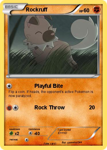 Pokemon Rockruff