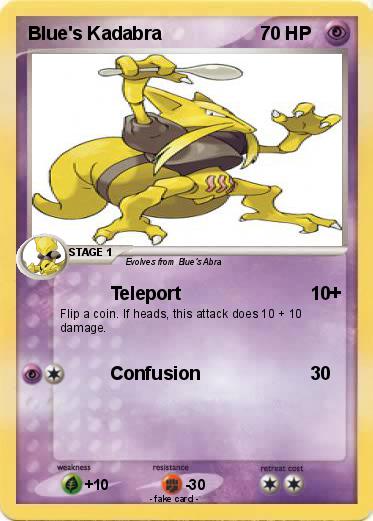 Pokemon Blue's Kadabra