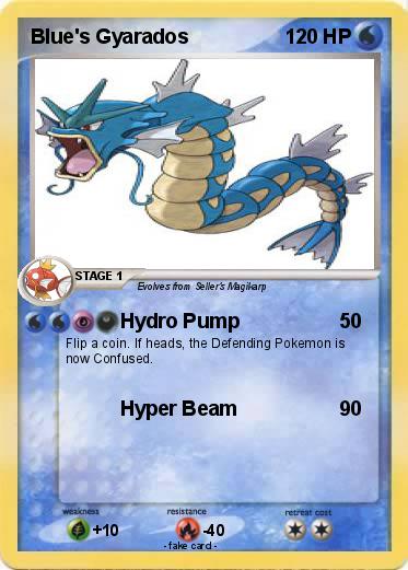 Pokemon Blue's Gyarados