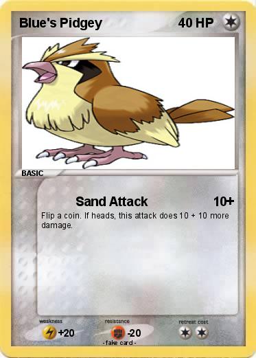 Pokemon Blue's Pidgey