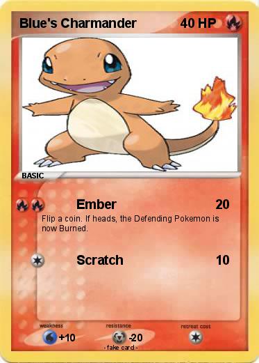 Pokemon Blue's Charmander