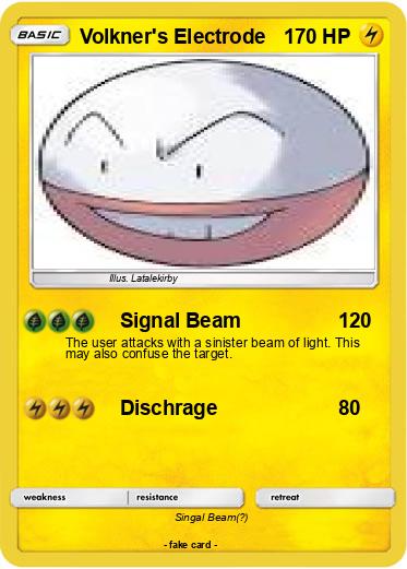 Pokemon Volkner's Electrode