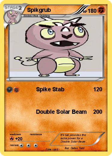 Pokemon Spikgrub