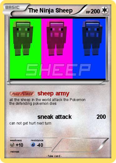 Pokemon The Ninja Sheep