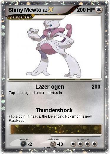 Pokemon Shiny Mewto