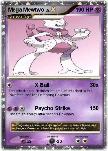 Pokemon Mega Mewtwo