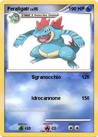 Pokemon Feraligatr