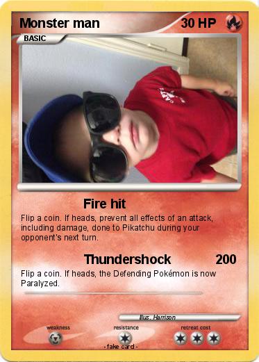 Pokemon Monster man