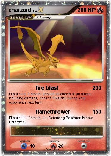 Pokemon charzard