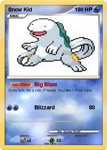 Pokemon Snow Kid