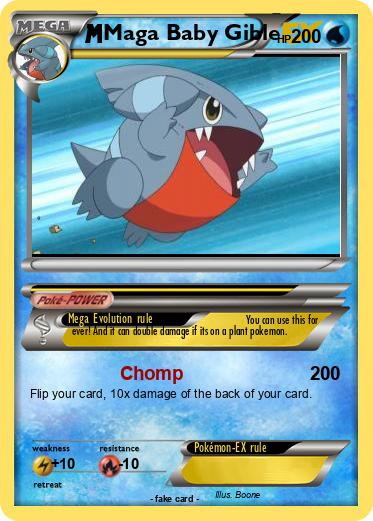 Pokemon Maga Baby Gible