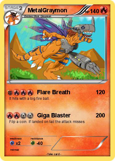 Pokemon MetalGraymon