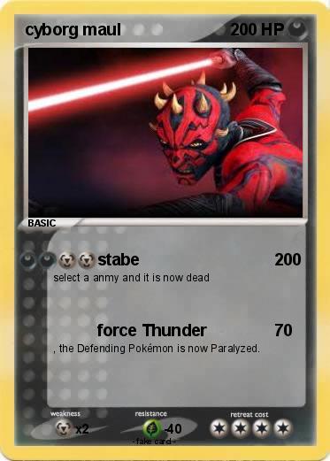 Pokemon cyborg maul