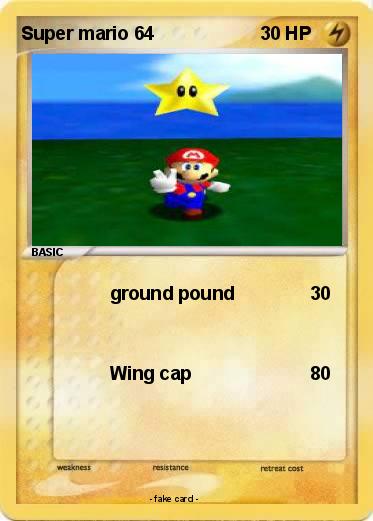 Pokemon Super mario 64