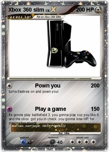 Pokemon Xbox 360 slim