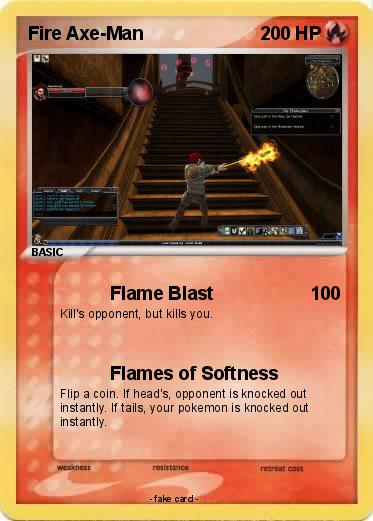Pokemon Fire Axe-Man