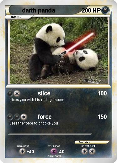 Pokemon darth panda