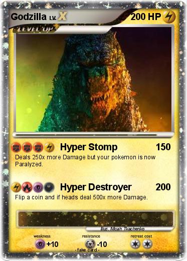 Pokemon Godzilla