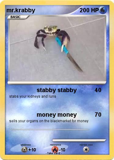 Pokemon mr.krabby