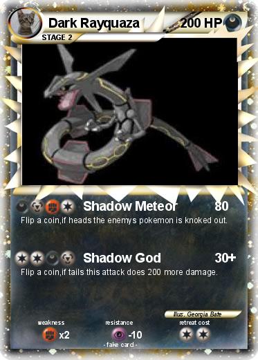 Pokemon Dark Rayquaza
