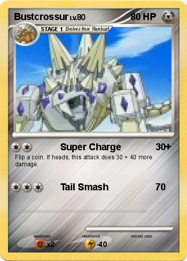 Pokemon Bustcrossur