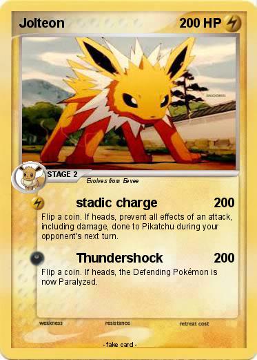 Pokemon Jolteon