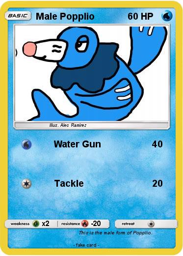 Pokemon Male Popplio