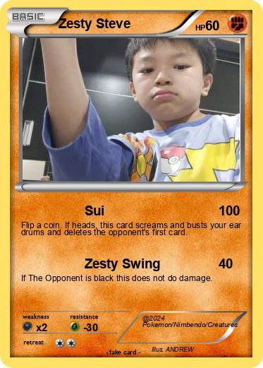 Pokemon Zesty Steve