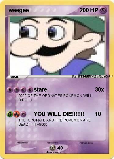 Pokemon weegee