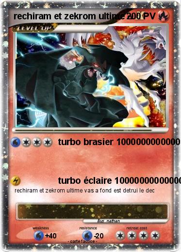 Pokemon rechiram et zekrom ultime