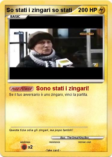 Pokemon So stati i zingari so stati