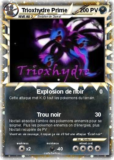 Pokemon Trioxhydre Prime