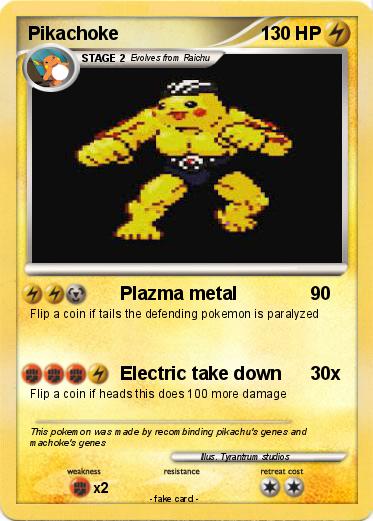 Pokemon Pikachoke