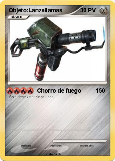 Pokemon Objeto:Lanzallamas