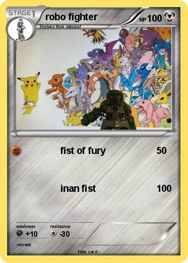 Pokemon robo fighter