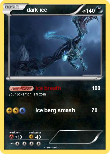 Pokemon dark ice