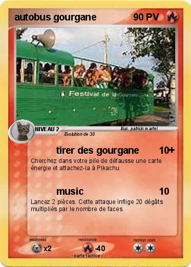 Pokemon autobus gourgane