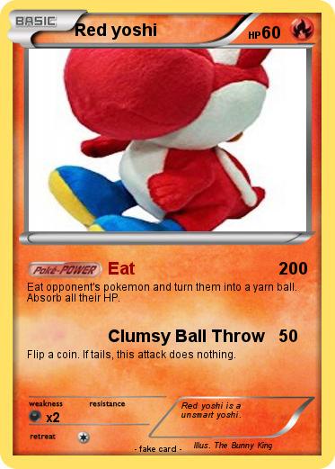 Pokemon Red yoshi