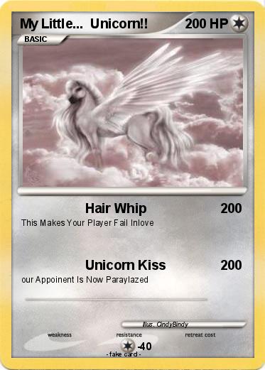 Pokemon My Little...  Unicorn!!