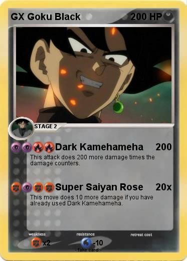 Pokemon GX Goku Black